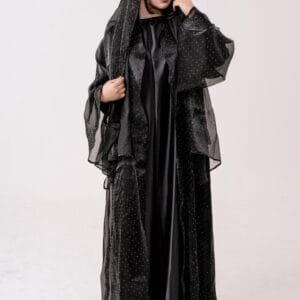 Black Starlight Abaya
